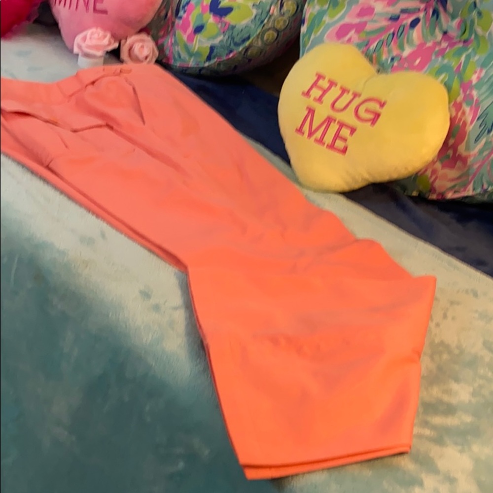 INC International Concepts peach top + free Capris - Picture 11 of 15